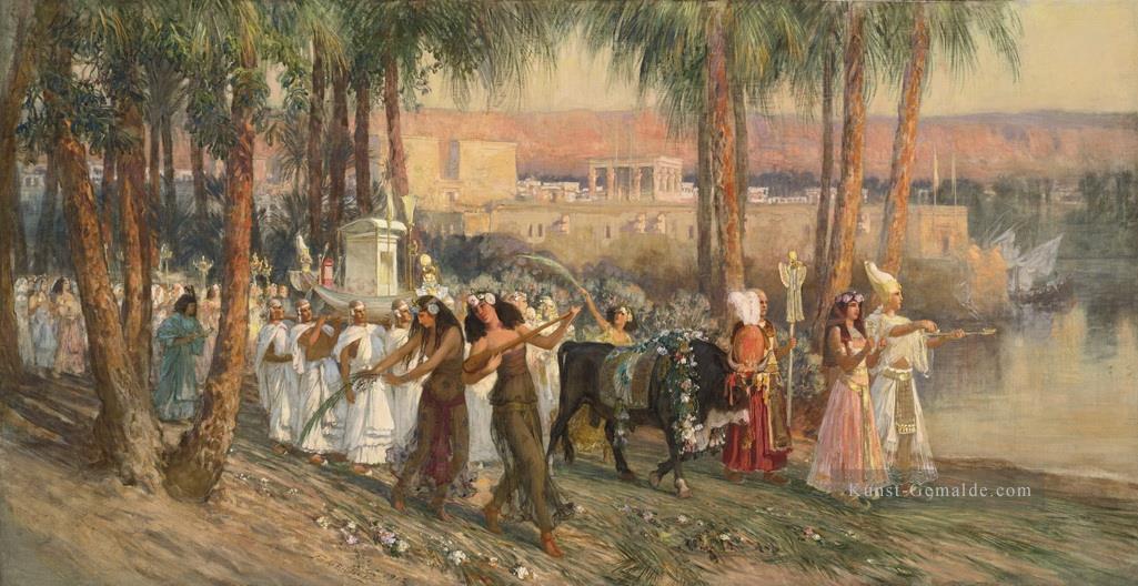 An Egyptian Procession Frederick Arthur Bridgman Ölgemälde
